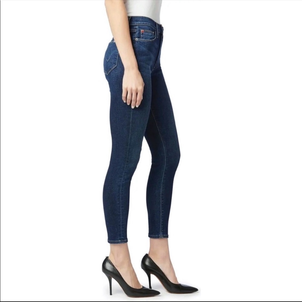 Hudson Jeans Blair super skinny high rise dark wash